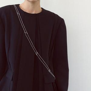 Collier superposé perlé pour femme, chaîne à billes en strass de cristal, longs colliers tendance pour l'automne-hiver 2026, bijoux de mode - Product Image 2