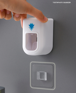 Dispenser Automatico di Dentifricio e Spremiagrumi a Parete con Porta Spazzolino <span class=keywords><strong>Set</strong></span> di <span class=keywords><strong>Accessori</strong></span> da <span class=keywords><strong>Bagno</strong></span> - Product Image 5