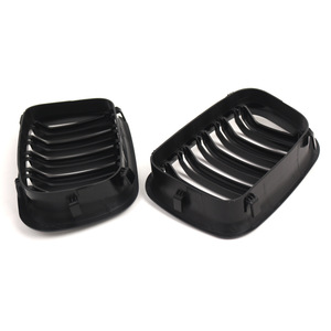 Calandre avant BMW E46 noir brillant double ligne 51138208489 pour Série 3 1998-2001 - Product Image 2