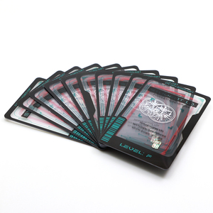 Mát thiết kế rõ ràng PVC thông minh IC chip in sinh viên thẻ từ với bù đắp in mã vạch - Product Image 6