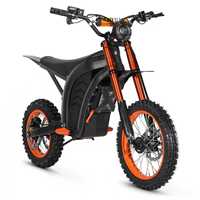 Sepeda Motor Trail Listrik Dewasa Off-Road Enduro Jarak Tempuh 80-90km 3200W Peak Mid-Drive Pabrik Langsung OEM Dapat Disesuaikan