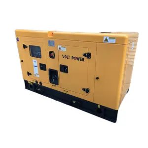 Im lặng/cách âm im lặng loại Diesel di động 125 KVA giá Máy phát điện diesel Máy phát điện đặt