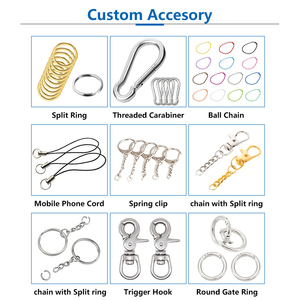 Tùy chỉnh trục xuất Elon Phản đối 1.25 inch hoạt động men Keychain với an toàn Keyring - Product Image 4