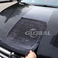 Serviette à boucle torsadée en microfibre super absorbante 60x40 600gsm pour le séchage de la voiture détaillant la serviette de séchage 1300 gsm