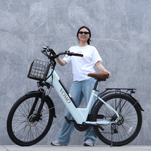 Bicicleta Eléctrica Urbana para Adultos CS20 con Motor sin Escobillas, Batería de Litio, Almacén en la UE, Triciclo Eléctrico de 27.5 Pulgadas - Product Image 1