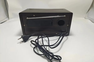 <span class=keywords><strong>Radio</strong></span> vintage, haut-parleur en bois, haut-parleur d'<span class=keywords><strong>ordinateur</strong></span> de bureau, haut-parleur de paiement à domicile - Product Image 4