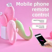 Lipo Meow Meow Mini Vibrator für Frauen zur Selbstverteidigung, Elektrisches Leises Massagegerät, Erwachsenen-Sexspielzeug mit Fernbedienung