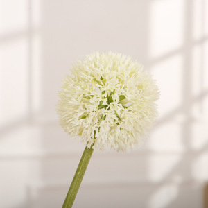 Fleur artificielle d'oignon en forme <span class=keywords><strong>de</strong></span> <span class=keywords><strong>globe</strong></span>, bouquet <span class=keywords><strong>de</strong></span> mariage, centre <span class=keywords><strong>de</strong></span> table, arrangement floral pour fête, décoration d'événements nuptiaux - Product Image 2