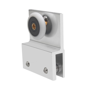 Roue à roulement simple en alliage d'aluminium Juwoya pour accessoires de rail coulissant de porte de douche en verre - Product Image 1