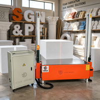 Machine de découpe de mousse CNC industrielle robuste de grande taille, équipement de découpe de blocs de mousse EPS XPS YD-1212 pour la découpe de grandes surfaces en mousse