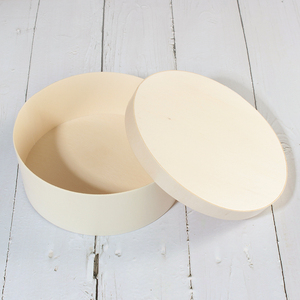 Boîte à gâteau en <span class=keywords><strong>bois</strong></span> personnalisée de qualité <span class=keywords><strong>alimentaire</strong></span> avec papier sulfurisé - Product Image 5