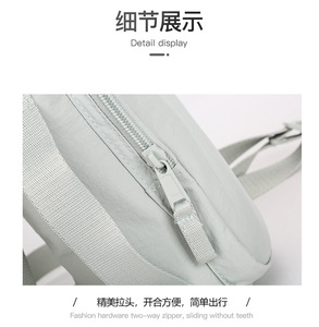 Tas Selempang Botol Air Olahraga Lari Gym Custom Drawstring Adjustable Nylon, Kantong Pembawa Botol dengan Tali Bahu - Product Image 3