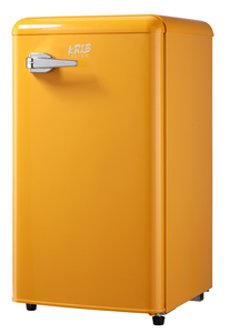 Refrigerador Pequeño BL-55 Estilo Retro para Hogar y Hotel, Refrigerador Compacto Combinado de 55L con Congelador, Mini Refrigerador con Caja Refrigeradora - Product Image 6