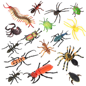 Figuras de Insectos de PVC Sólido al por Mayor: Escarabajo, Abeja, Araña, Mariposa, Figuras de Animales, Juguetes - Product Image 2