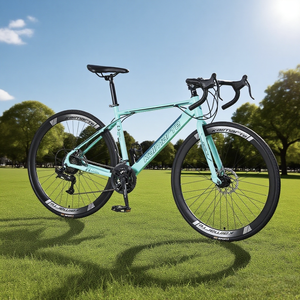 Vélo de route de <span class=keywords><strong>course</strong></span> OEM 21 vitesses de haute qualité vélos de route 700c en gros bon marché fourche en acier de frein à disque pour hommes <span class=keywords><strong>meilleur</strong></span> vélo de route de Chine - Product Image 2