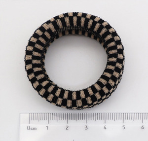 Nouveaux élastiques à cheveux polyvalents en jacquard tricoté, en nylon haute élasticité, <span class=keywords><strong>pour</strong></span> chignons et queues de cheval d'enfants - Product Image 3