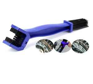Accesorios de limpiador de cadena de motocicleta, limpiador Universal <span class=keywords><strong>para</strong></span> el cuidado de <span class=keywords><strong>llanta</strong></span>, herramienta de limpieza de cepillo de suciedad <span class=keywords><strong>para</strong></span> mantenimiento de cadena de engranajes de bicicleta - Product Image 1