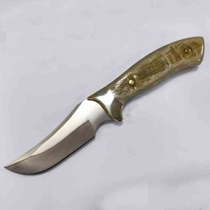 Coltello da caccia in acciaio damasco esterno a lama fissa con manico in <span class=keywords><strong>corno</strong></span> <span class=keywords><strong>di</strong></span> <span class=keywords><strong>cervo</strong></span> coltello da sopravvivenza portatile da campeggio - Product Image 3