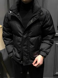 Piumino personalizzato da uomo mimetico termico bianco piumino d'anatra impermeabile antivento con cappuccio giacca invernale da uomo impermeabile - Product Image 3