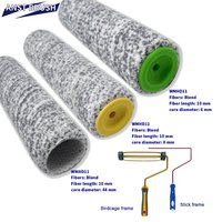 Rullo per Pittura Industriale da 9 Pollici (230mm) in Microfibra con Lunghezza del Pelo di 10mm, Personalizzabile OEM per il Mercato Europeo, con Sgancio Rapido