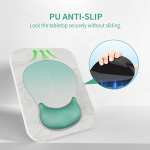 Memory From Custom Cartoon Wrist Rest <strong>Mouse</strong> <strong>Pad</strong> Silicone Square Style with Non-Slip Gaming Desk Mat with Factory for Office Home - Product Image 5
