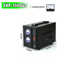 Stabilisateur de tension monophasé TND SVC de type servo AVR en PC avec écran LCD, efficacité de 97 %, 50/60 Hz pour centre de données (vente en gros)