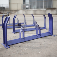 JUXIN Garantie 1,5 an Cadre de rouleau porte-charge pour les industries minières et de la construction, Support de rouleau pour convoyeur à bande