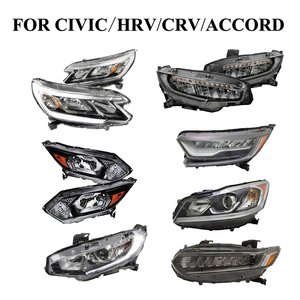 Faro Delantero LED para Automóvil, Lámpara Delantera para Automóvil Japonés, para Honda Civic, Accord, HR-V, CR-V - Product Image 2