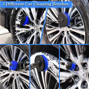 Ensemble de brosses de lavage de voiture 26 pièces, kit complet de detailing avec éponge, gant et outils de nettoyage - Product Image 4