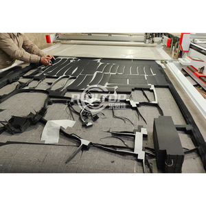 Máquina cortadora de tela Realtop CNC para cortadora de tela, cortadora de ropa con cuchillo redondo - Product Image 5