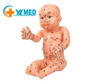 Baby whole body acupoint meridian modello didattico medicina tradizionale cinese bambini massaggio insegnamento modello di formazione