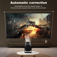 Fabricante profesional 720P Bluetooth WIFI LCD Proyector inteligente TV inalámbrica Mini cine portátil P30 PRO HY200 Android 11