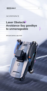 <span class=keywords><strong>K918</strong></span> <span class=keywords><strong>MAX</strong></span> avec positionnement GPS Caméra aérienne d'évitement d'obstacles Moteur sans balais Télécommande extérieure Avion Drone pliable - Product Image 4