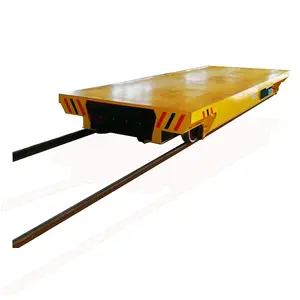 무거운 물자 <span class=keywords><strong>5</strong></span> 톤 레일 마운트 케이블 드럼 전송 트롤리 - Product Image 1