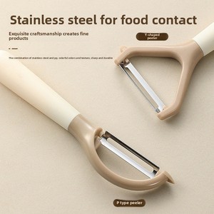 New Multi-Function <strong>Kitchen</strong> Gadget Set Stainless Steel Scissors Paring <strong>Knife</strong> With Plastic Handles Household Fruit Paring <strong>Knife</strong> - Product Image 3