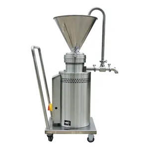 stainless steel food grade JML-100 cocoa beans cashew sesame tahini peanut butter making machine removable colloid mill