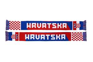 ผ้าพันคอโครเอเชีย ผลิตจากอะคริลิกถักแบบ HD น้ำหนักเบา เป็นมิตรกับสิ่งแวดล้อม สำหรับกีฬาฟุตบอลประจำชาติระดับโลก ฤดูใบไม้ร่วง - Product Image 5