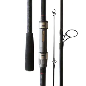 Europe carp fishing rod with fuji component 2 section casting spinning rod custom