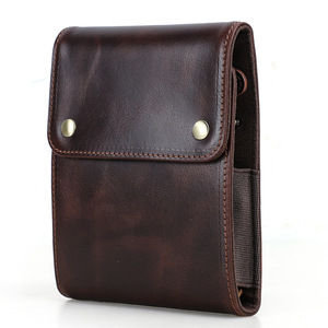 علب ساعات جيب مربعة الشكل من الجلد الطبيعي المتين مع بطانة من الجلد المدبوغ الصديق للبيئة، عبوة من قطعتين - Product Image 6