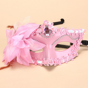 Masque d'horreur féminin <span class=keywords><strong>Momotaro</strong></span> pour Halloween, design fantôme pour accessoires de fête - Fête du Poisson d'avril, anniversaire, en caoutchouc, couvrant tout le visage - Product Image 5