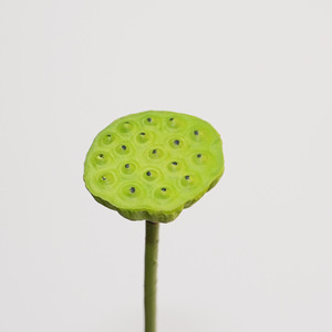 Pianta Artificiale in Vaso con Bocciolo di Loto, Regalo di Fine Anno, Plastica Durevole ed Ecologica - Product Image 1