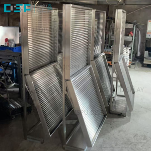 Étagères Gondole en Métal Personnalisées DSP pour Présentoir de Cartes Gradées, Vitrine d'Exposition de Cartes à Collectionner TCG pour Magasins de Détail, Cartes Sportives - Product Image 4