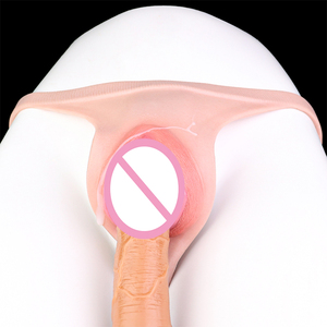 Arnés de silicona con dildo clitoral para mujer, ideal para personas asesionales y parejas como juguete sexual para adultos - Product Image 4
