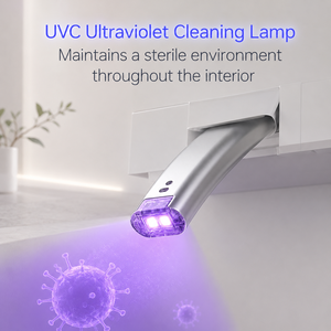 WC intelligent monobloc en céramique avec réservoir encastré, bidet intégré, chasse d'eau automatique avec capteur, télécommande et siège chauffant - Product Image 2