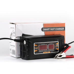 Cargador de batería automático inteligente, trifásico, <span class=keywords><strong>Universal</strong></span>, ácido de plomo, 12V, 6A, con pantalla <span class=keywords><strong>Digital</strong></span> - Product Image 4