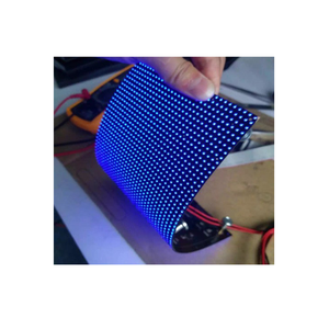 Cong <span class=keywords><strong>LED</strong></span> hiển thị p2.5 mềm linh hoạt HD RGB hình dạng đặc biệt màn hình quảng cáo trong nhà - Product Image 4