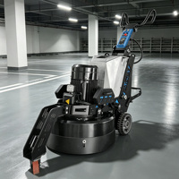 Polisseuse de sol 15 kW 220 V/240 V/380 V/480 V monophasée/triphasée, densification d'époxy, meuleuse pour terrazzo et béton
