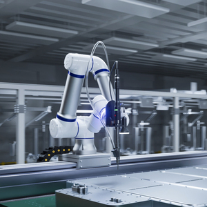 <span class=keywords><strong>Robot</strong></span> collaboratif <span class=keywords><strong>Elite</strong></span> Robots Ec66, portée maximale de 914 mm, charge utile de 6 kg, bras robotisé à 6 axes pour le soudage de matériaux - Product Image 1
