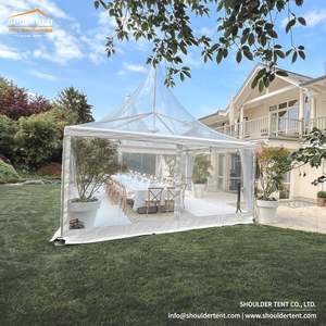 <span class=keywords><strong>Tente</strong></span> pagode durable pour <span class=keywords><strong>jardin</strong></span>, en aluminium et PVC blanc, tentes <span class=keywords><strong>de</strong></span> <span class=keywords><strong>jardin</strong></span> pour événements en plein air, 5x5, 3x3 - Product Image 5