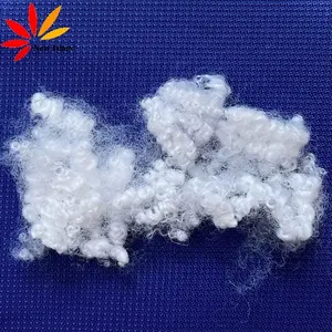 New Island hot selling hc/hcs polyester fiber for stuffing mading by hollow conjugated siliconised fiber and silicon poly fiber